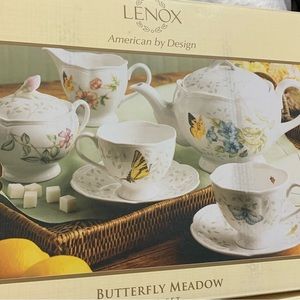Lenox Butterfly Meadow tea set